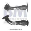 KIA 0K2NC40500C Exhaust Pipe